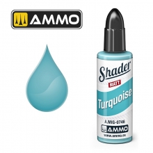 AMMO MIG JIMENEZ AMIG0746 MATT SHADER TURQUESA