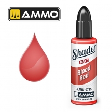 AMMO MIG JIMENEZ AMIG0725 MATT SHADER ROJO SANGRE