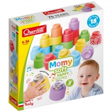 QUERCETTI 04145 BLOQUES HAPPY SOUND MOMY SOFT 18 PCS