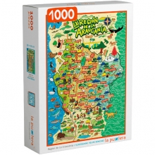LAPUZZLERA PUZZLE REGION DE LA ARAUCANIA 1000 PIEZAS
