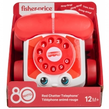 MATTEL JGG97 FISHER PRICE TELEFONO PARLANCHIN ROJO