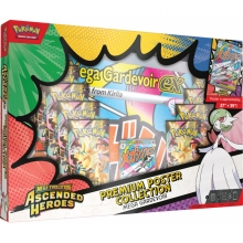 POKEMON TCG MEGA EVOLUTION ASCENDED HEROES PREMIUM POSTER COLLECTION MEGA GARDEVOIR EX ESPAÑOL