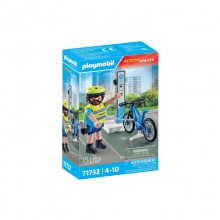 PLAYMOBIL 71732 PATRULLA EN BICICLETA