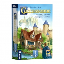 DEVIR JDM CARCASSONNE POSADAS Y CATEDRALES EXP1