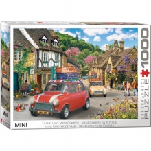 EUROGRAPHICS 6000-6092 TRAVELING MINI COOPER BYL KATE 1000 PIEZAS