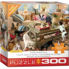 EUROGRAPHICS 8300-6149 LIVING ROOM PUPS BY B GIORDANO 300 PIEZAS