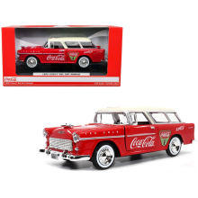 MOTORCITY 424057 1/24 1955 COCA COLA CHEVY NOMAD