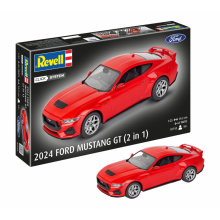 REVELL 07743 2024 FORD MUSTANG GT ( 2 IN 1 ) ( CLICK SYSTEM ) 1:25