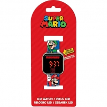 AT GSM4236 MARIO & LUIGI LED WATCH W PRINTED STRAP