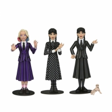 NECA 42419 WEDNESDAY 3 PIECE COLLECTORS BUNDLE TOONY TERRORS 6 PULGADAS
