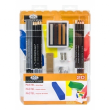 ROYAL RD587 ESSENTIALS 20 PC PASTEL SET W