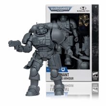 MCFARLANE 10907 WARHAMMER 40000 LIEUTENANT IN PHOBOS ARMOUR ULTRAMARINES ARTIST PROOF 7IN