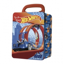 INTK HWCC2-23R CAJA METALICA PORTAUTOS HOTWHEELS DISEÑO D