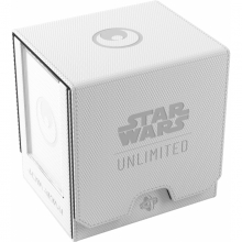 GAMEGENIC GGS20224ML GG STAR WARS UNLIMITED TWIN SUNS DECK POD WHITE BLACK