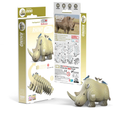 EUGY 105657 RHINO 3D PUZZLE