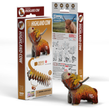 EUGY 107562 HIGHLAND COW 3D PUZZLE