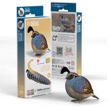 EUGY 110521 QUAIL 3D PUZZLE