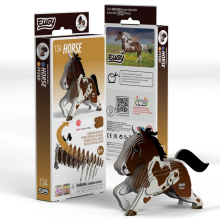 EUGY 110559 HORSE 3D PUZZLE