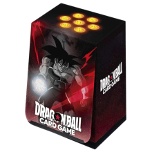 BANDAI 2771346 DRAGON BALL S TCG FUSION WORLD OFFICIAL CARD CASE AND CARD SLEEVES SET 01 BARDOCK