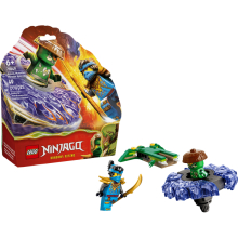 LEGO 71849 NINJAGO NYA VS SPINNER DEL MONSTRUO MUTANTE