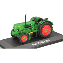 MAGAZINE TRACTORD8005GR 1:43 1966 TRACTOR DEUTZ D8005, GREEN