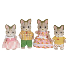 SYLVANIAN 05180 FAMILIA GATO DE RAYAS
