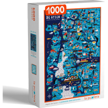 LAPUZZLERA PUZZLE REGION DE AYSEN DEL GENERAL CARLOS IBA�EZ DEL CAMPO 1000 PIEZAS