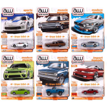 AUTOWORLD AW64452A 1:64 AUTO WORLD PREMIUM ASSORTMENT 2024 R3 A