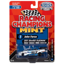 AUTOWORLD RCSP016 1:64 2021 JOHN FORCE BLUE DEF CAMARO FC