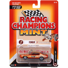AUTOWORLD RCSP029B 1:64 1969 PONTIAC GTO ORANGE CREME FADE