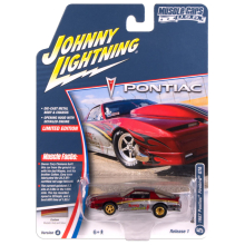JOHNNY JLSP385A 1:64 1987 PONTIAC TRANS AM KING OF THE JUNGLE RED