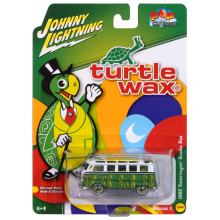 JOHNNY JLSP409/GREEN 1:64 TURTLE WAX 1965 VOLKSWAGEN 21 WINDOW SAMBA BUS