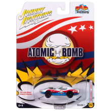 JOHNNY JLSP410/WHITE 1:64 1969 CHEVY CORVETTE ATOMIC BOMB
