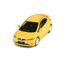 PARAGON 55395 1:64 2007 HONDA CIVIC FN2 TYPE R SUNLIGHT YELLOW