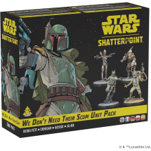 ATOMIC MASS GAMES SWP25 STAR WARS SHATTERPOINT WE DONT NEED THEIR SCUM SQUAD PACK