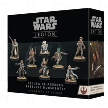 ATOMIC MASS GAMES SWL133ES STAR WARS LEGION REBEL SLEEPER CELL UNIT EXPANSION