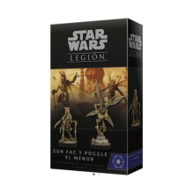 ATOMIC MASS GAMES SWL116ES STAR WARS LEGION SUN FAC & POGGLE THE LESSER COMMANDER EXPANSION