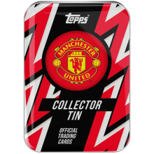 TOPPS 2025/26 COLLECTOR TIN MANCHESTER UNITED