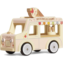 LETOYVAN ME083C WOODEN ICE CREAM VAN