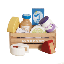 LETOYVAN TV185C CHEESE AND DAIRY WOODEN MARKET CRATE