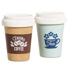 LETOYVAN TV337 TEA AND COFFEE RE USEABLE ECO CUPS 2 PIEZAS