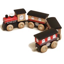 LETOYVAN TV710C RED ROYAL EXPRESS TRAIN AND CARRIAGES