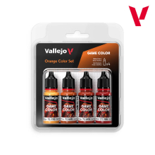 VALLEJO 72381 GAME COLOR SET ORANGE 4X18 ML