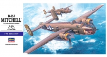 HASEGAWA 00546 1:72 B 25 J MITCHELL US ARMY AIR FORCE BOMBER