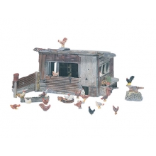 WOODLAND 215 CHICKEN COOP KIT HO