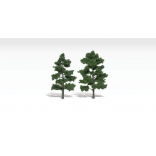 WOODLAND 1516 ASSEMBLED TREE MEDIUM GREEN 7