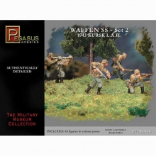 PEGASUS 7202 1:72 WWII GERMAN WAFFEN SS 1943 KURSK LAH