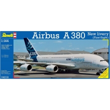 REVELL 04218 1:144 AIRBUS A 380 FIRST FLIGHT AIRCRAFT NEW LIVERY