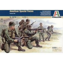 ITALERI 6078 1:72 AMERICAN SPECIAL FORCES SOLDIERS VIETNAM WAR ( 50 )