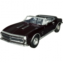 MOTORMAX 73301 1:24 CHEVY CAMARO SS CONVERTIBLE 1967 BLACK OR BURGUNDY
